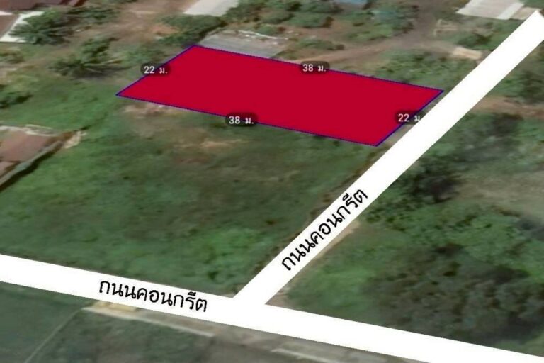 Land in Huai Yai, Pattaya, 200 sq wah, with Permit and Plans for 3 Pool Villas, photo 2