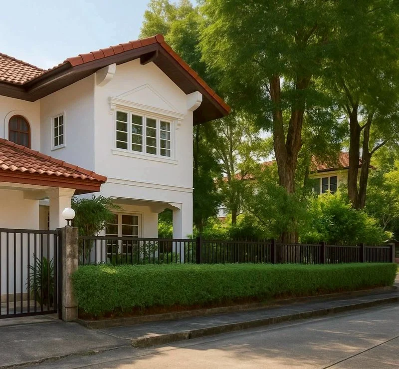 4-Bedroom Detached House on Ramkhamhaeng 112, 120 sq.wah, Tropical Garden, photo 1